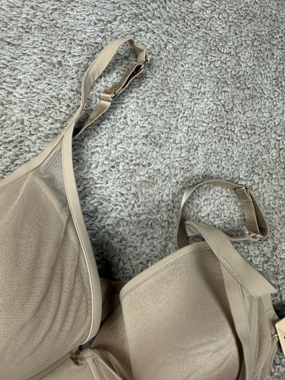 Third Love 34E Bra Tan 24/7 Classic Uplift Plunge Underwire Back Closure NEW - Picture 11 of 12